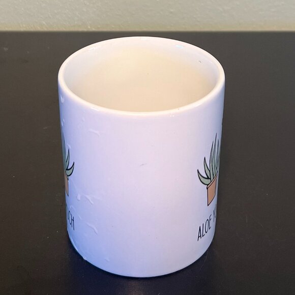 ALOE YOU VERA MUCH Plant Lover Ceramic  Mug ~ Succulents ~ House Plants - Picture 7 of 10